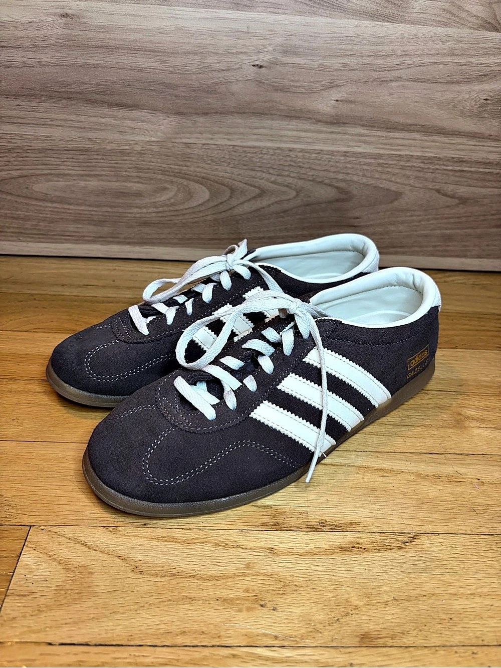 Adidas Gazelle Lo Pro Brown Sneakers - Size 7